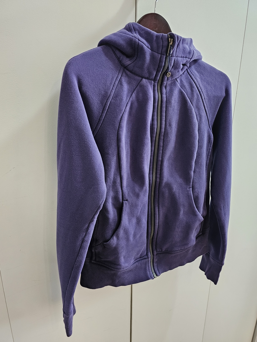 Lululemon Scuba Full-Zip Hoodie Midnight Orchid – Size 6 - Picture 4 of 10